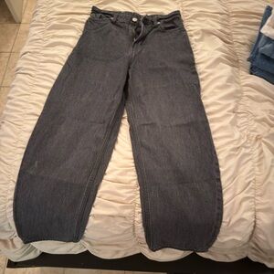 H&M Dark Gray Flare Jeans